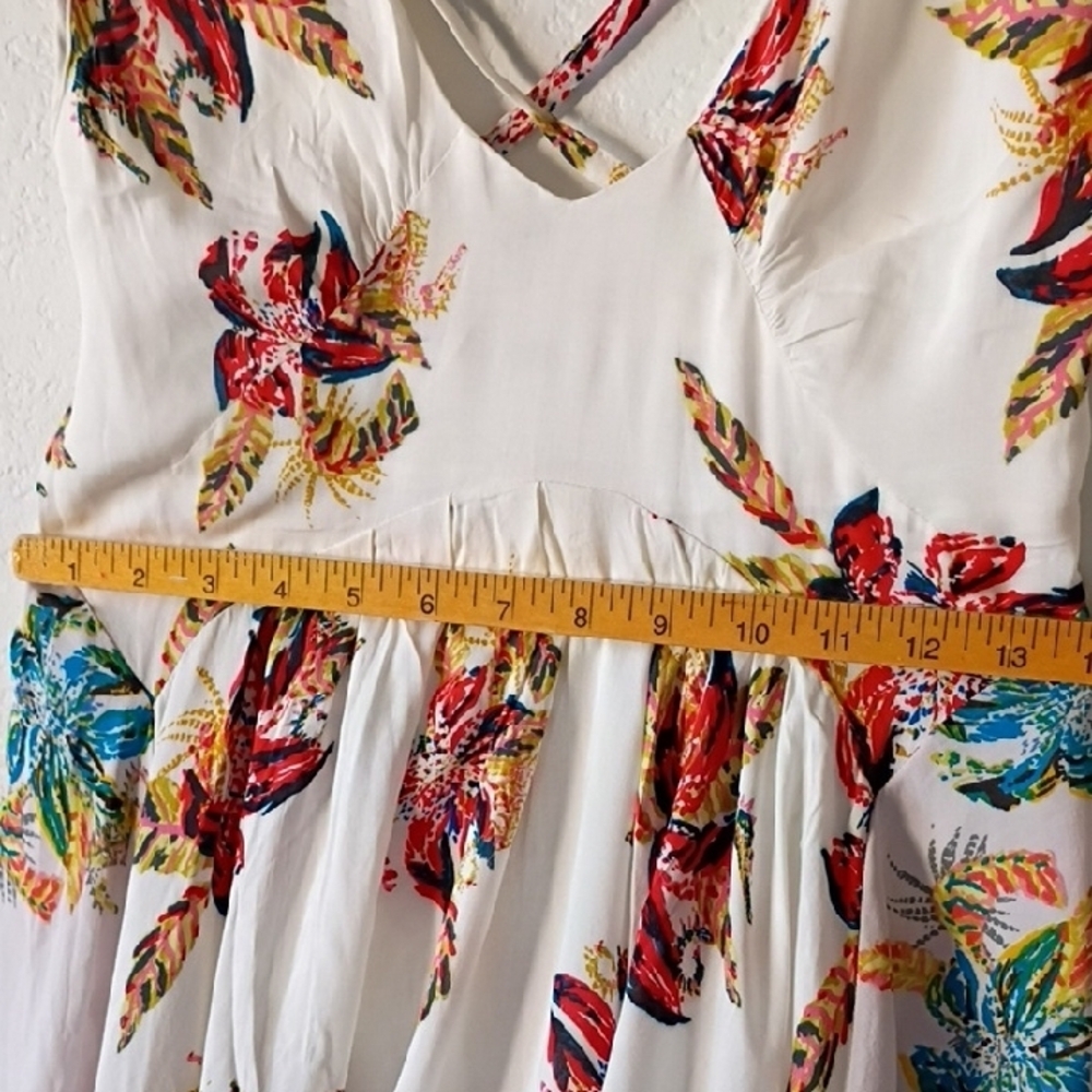 Free People Multicolor Floral Mini Dress - Picture 11 of 13